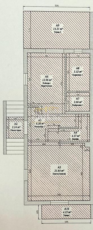 Dvojna hiša z bazenom - 350 m do plaže